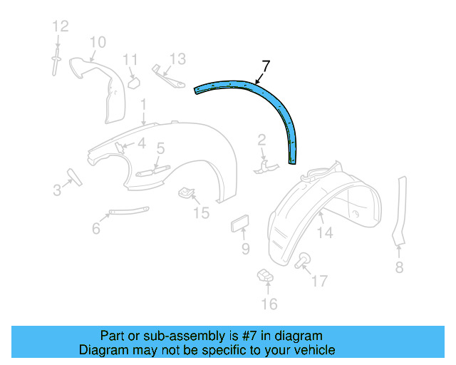 Beading 1C0-821-701-A