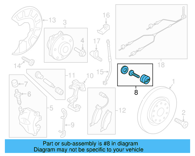 Balance Weight 1K0-615-409 - View 3