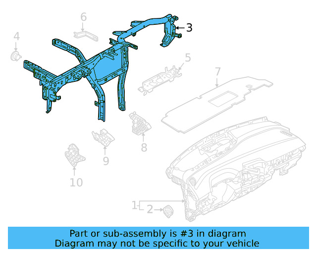 Reinforced Beam 11K-857-017 - View 3