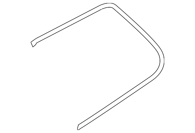 Glass Molding 7P6-853-995-7Z7 - View 3