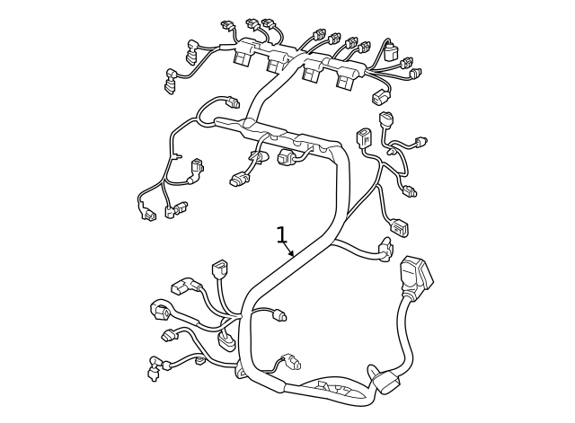 Engine Harness 06Q-972-610-F - View 2