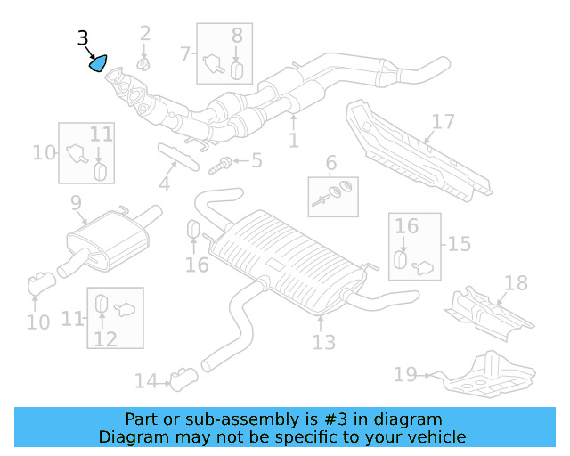 Converter & Pipe Gasket 3C0-253-115 - View 22