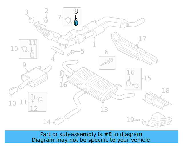 Front Hanger Retainer Ring 1K0-253-147-F - View 55