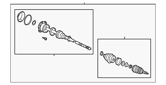 Cv Axle Assembly 1J0-407-272-CT