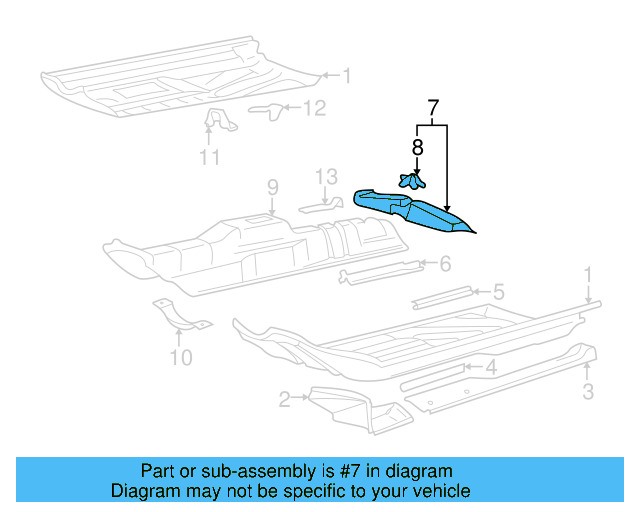 Seat Support 1H0-803-231-B