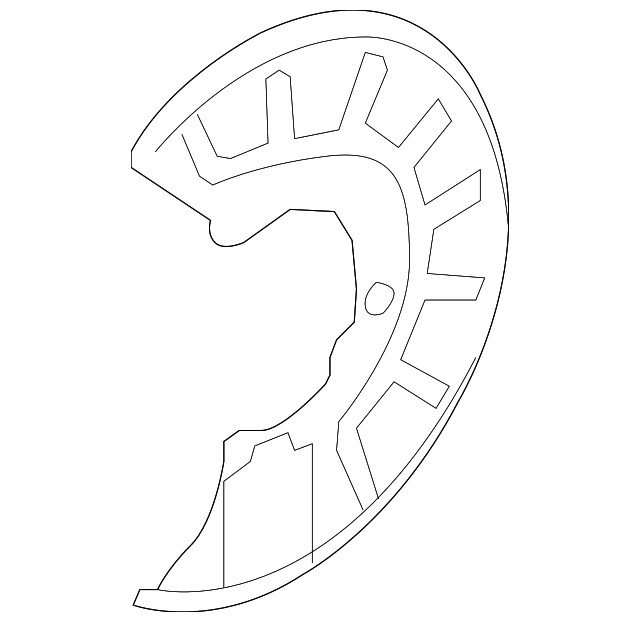 Splash Shield 1K0-615-312-F - View 34