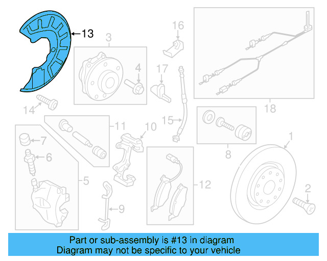 Splash Shield 1K0-615-312-F - View 30