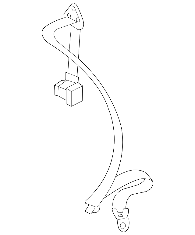 Seat Belt Lap And Shoulder Belt 1J5-857-806-C-HCQ