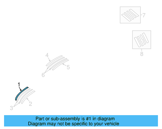 Hood Stripe 5C5-853-151-Q-LX4 - View 5