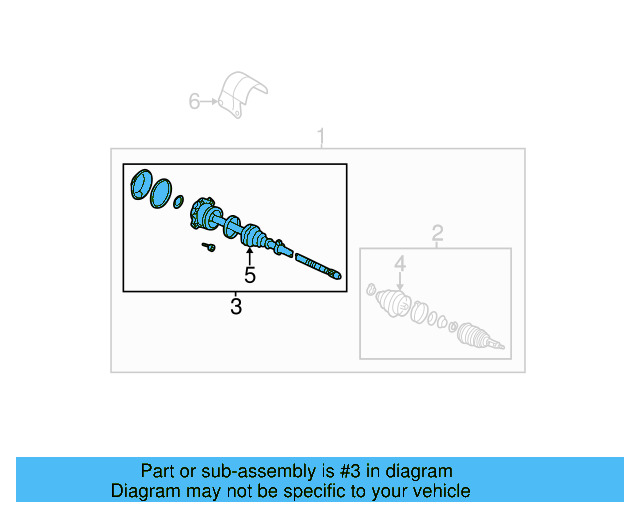 Inner Joint Assembly 1K0-498-103 - View 31