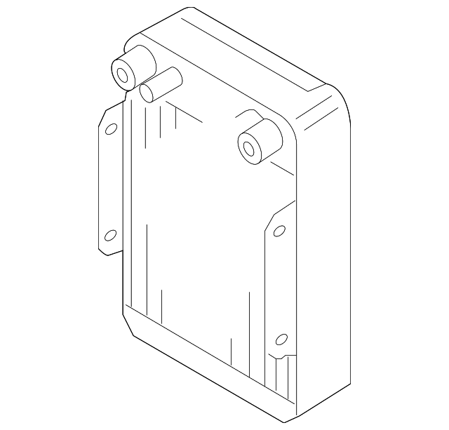 Oil Cooler 4D0-317-021-C - View 3