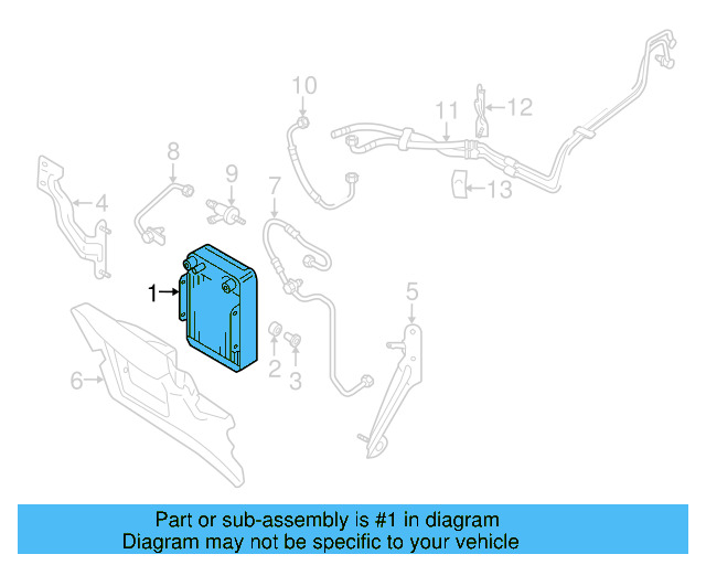 Oil Cooler 4D0-317-021-C - View 2