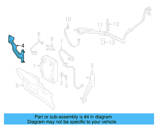 Bracket 3D0-317-827-AC