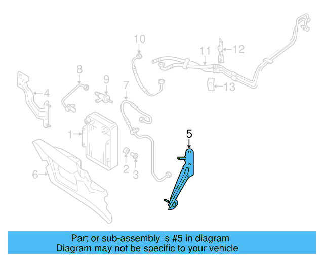 Bracket 3D0-317-827-K - View 3