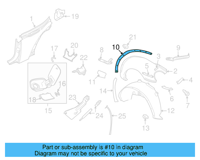 Side Body Trim Protector 1Y0-821-704