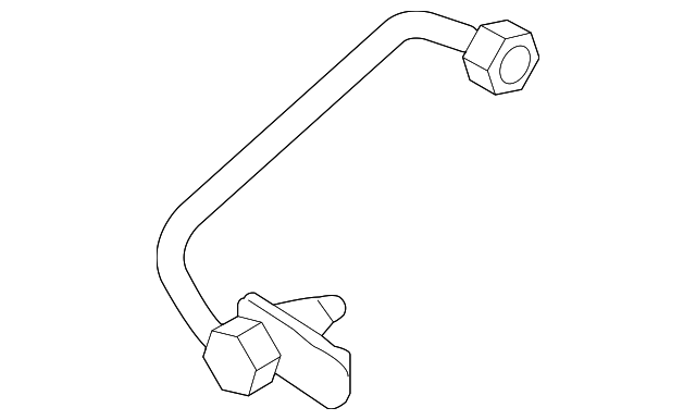 Pressure Pipe 3D0-317-814-C - View 3