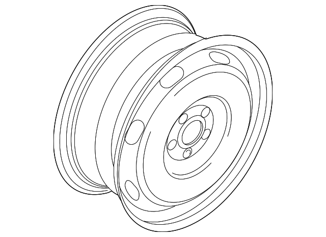 Wheel, Alloy 5G0-601-025-BS-88Z - View 12