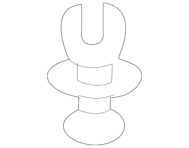 Lower Cover Retainer Clip 03L-103-728 - View 5