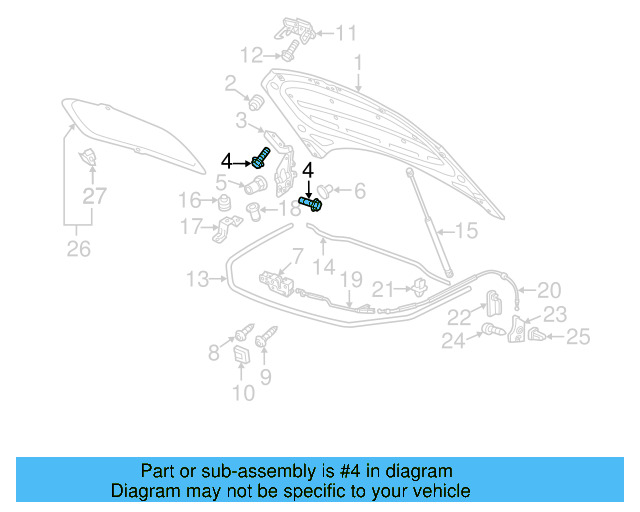 Hinge Bolt N-910-793-01 - View 29
