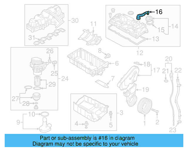 Vent Tube 04L-103-493-C - View 6