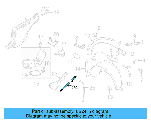 Actuator Connector 1Y0-810-899-A - View 3
