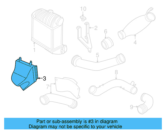 Radiator Support Air Duct 1J0-805-962-C-B41 - View 18