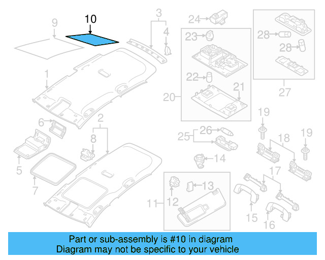 Sound Absorber 5G6-817-285-A - View 3