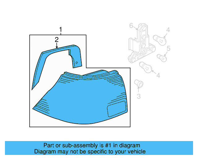 Tail Lamp Assembly 1JM-945-112-B - View 7