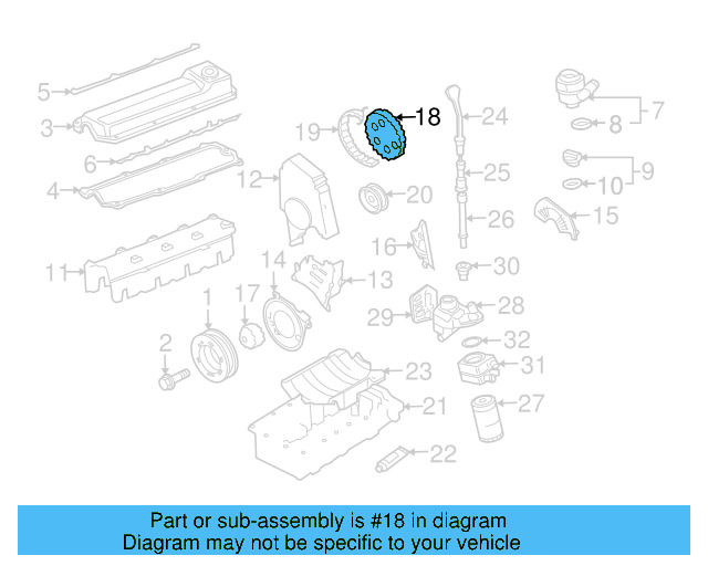 Camshaft Gear 06A-109-105-D - View 11
