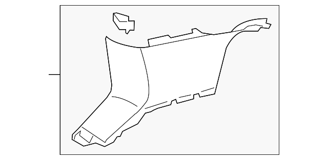 Upper Quarter Trim 5GM-867-287-D-ZA2 - View 8