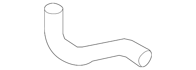 Lower Hose 3C0-122-051-BQ - View 2