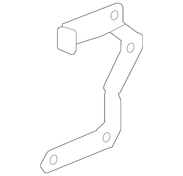 Auxiliary Pump Bracket 03H-121-079 - View 2