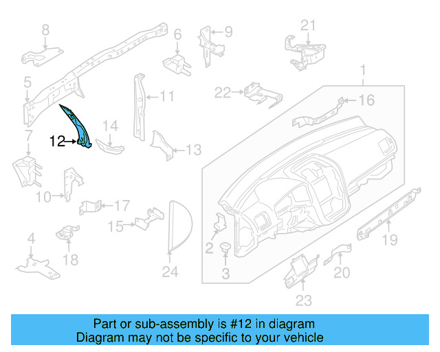 Inner Support 1K1-858-783-B - View 20