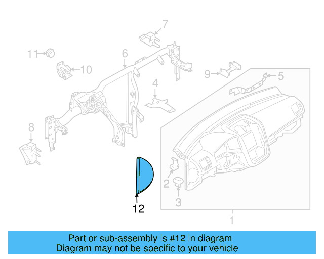 Side Cover 5K0-858-248-E-82V - View 2