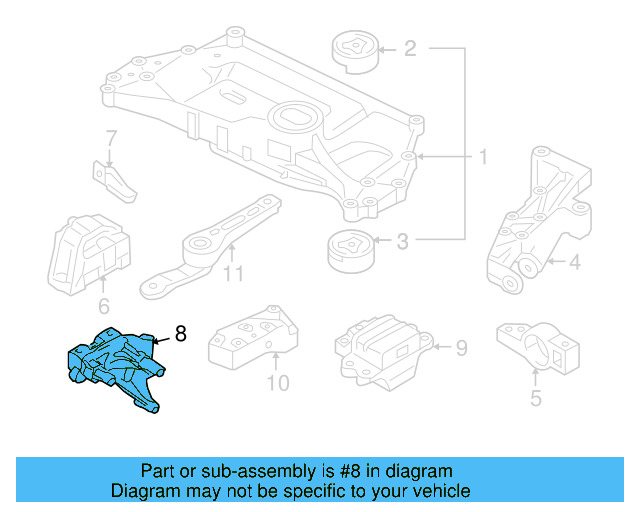 Support Bracket 06F-199-207-H - View 15