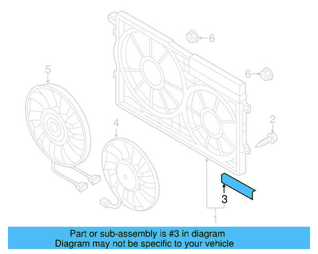 Radiator Shutter Assembly 1K0-121-223 - View 59