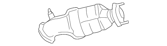 Catalytic Converter 3D0-254-200-PX - View 3