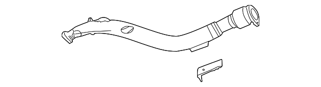 Exhaust Pipe 3D0-254-300-H - View 3