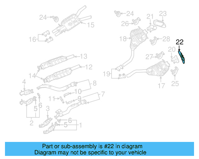 Converter & Pipe Bracket 3D0-253-160-A - View 4