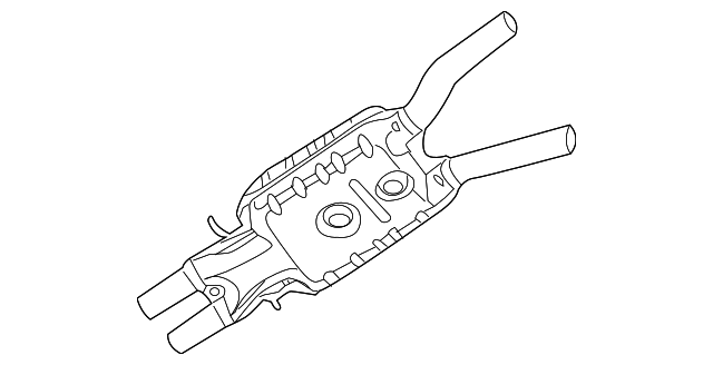 Front Muffler 3D0-253-409-Q