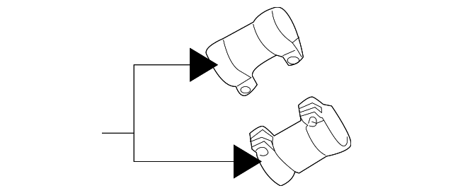 Front Muffler Clamp 3D0-253-141-A - View 3