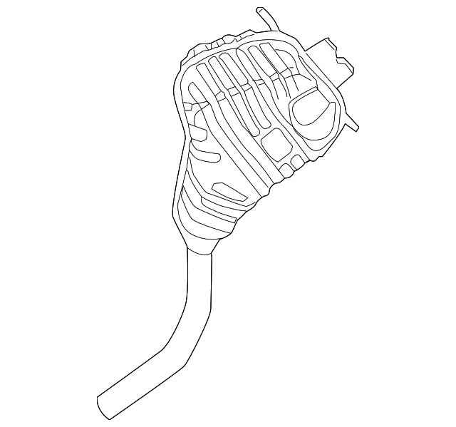 Rear Muffler 3D0-253-609-AF - View 3