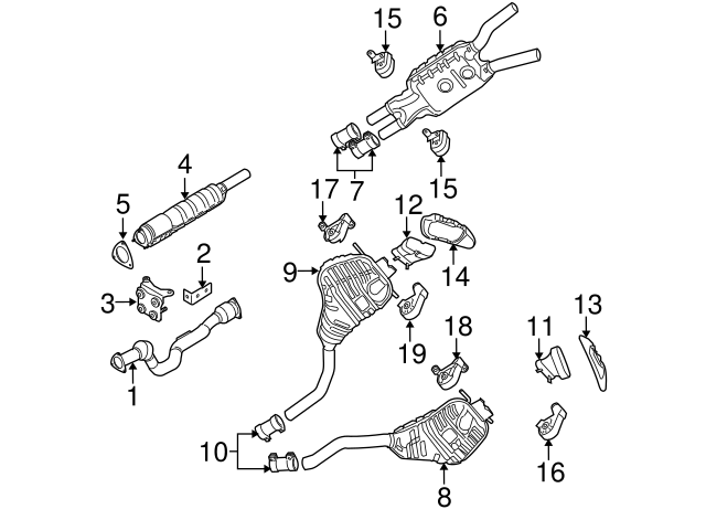 Converter & Pipe Bracket 3D0-253-160-A - View 6