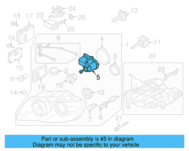 Motor 4H0-941-295 - View 35