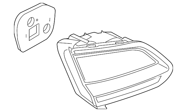 Backup Lamp Assembly 3G8-945-308-B