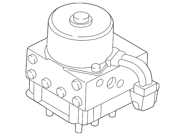 ABS Pump Assembly 1J0-698-517-A - View 2