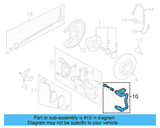 Caliper Mount 3AA-615-426-B - View 6