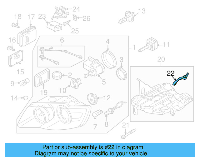 Release Lever 7L6-941-725 - View 2