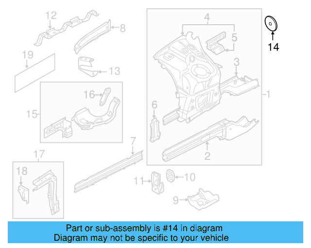 Spacer 7P0-803-016-A - View 4