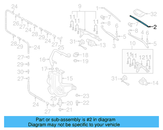 Wiper Blade 3D1-998-002 - View 4